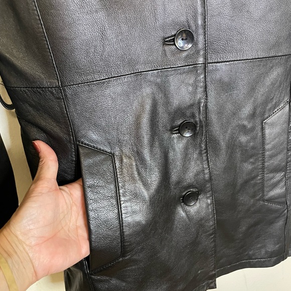 PELLE STUDIO leather jacket, Size XS. - Picture 2 of 11